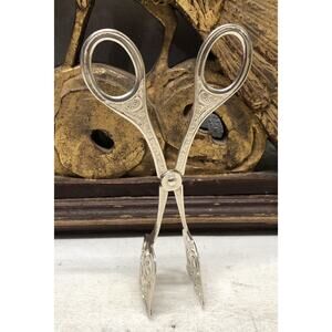 Vintage Scissor Handle German Pastry Tongs